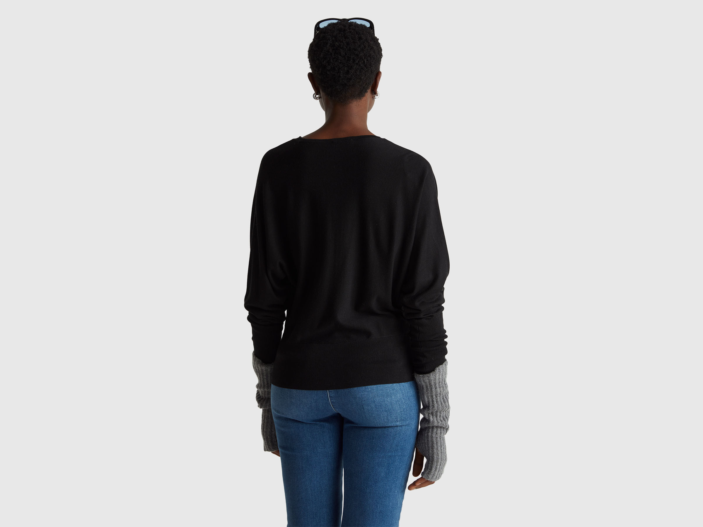 BOAT-NECK SWEAT.L/S Women image number 2